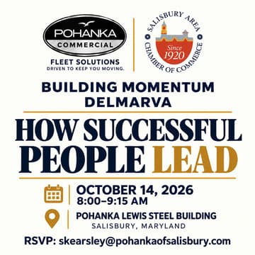 Cover Image for Building Momentum Delmarva: How successful people Lead