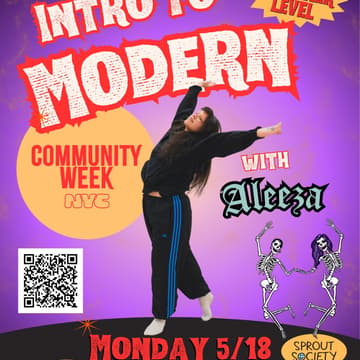 Cover Image for Intro to Modern with Aleeza & Sprout + Sip