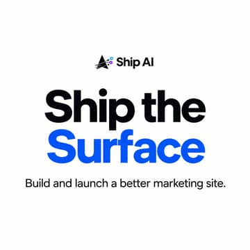 Cover Image for Ship the Surface