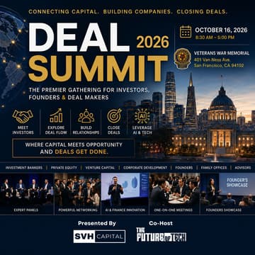 Cover Image for SVH Capital Presents: The Deal Summit 2026