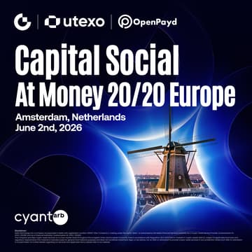 Cover Image for Capital Social at Money20/20 Europe