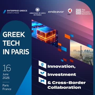 Cover Image for Greek Tech in Paris: Innovation, Investment & Cross-Border Collaboration