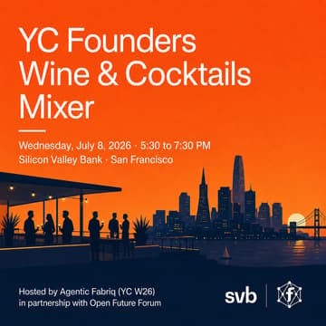 Cover Image for YC Founders Wine & Cocktails Mixer