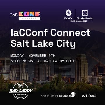 Cover Image for IaCConf Connect Salt Lake City