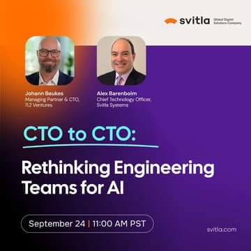 Cover Image for CTO to CTO: Rethinking Engineering Teams for AI