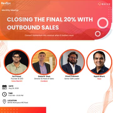 Cover Image for The End of Cold Calling? What Role Do Outbound Sales Teams Play When the Buyer is Already 80% of the Way There?
