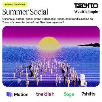 Cover Image for TechTO Summer Social - Powered by Wealthsimple