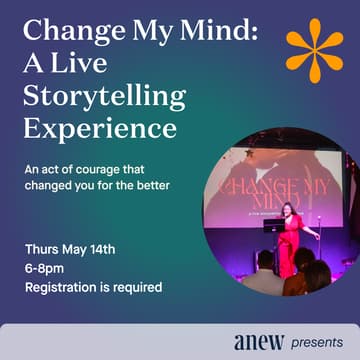 Cover Image for Change My Mind: A Live Storytelling Experience
