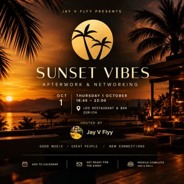 Cover Image for Afterwork & Networking
