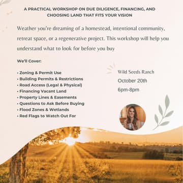 Cover Image for How to Buy Land for the Life You Want to Build
