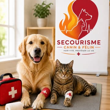 Cover Image for ⛑️Formation 1er secours canin & Félin 🐾