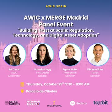Cover Image for AWIC x MERGE Madrid: Panel & Networking