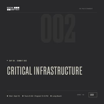 Cover Image for CRITICAL INFRASTRUCTURE: SUMMIT 002