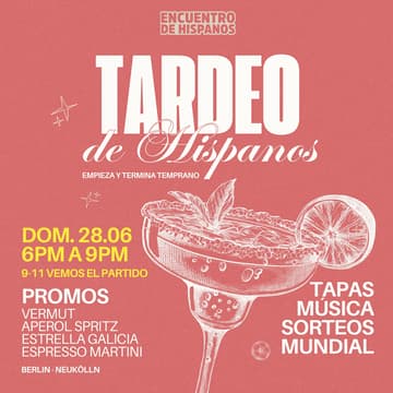 Cover Image for Tardeo de Hispanos - BERLÍN