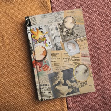 Cover Image for Hardcover Notebook Collage with Collageria