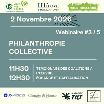 Cover Image for Épisode #3 - Coalitions Philanthropiques - Série de Webinaires Thématiques