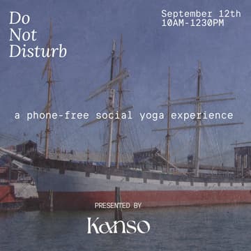 Cover Image for Do Not Disturb: Phone-Free Yoga on the Tall Ship