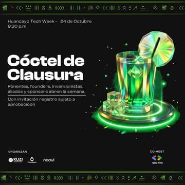 Cover Image for Huancayo Tech Week 2026 | Cóctel de Clausura