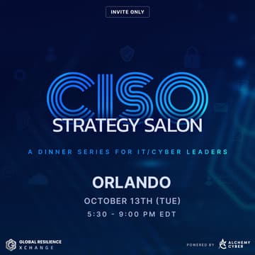 Cover Image for CISO Strategy Salon - Orlando