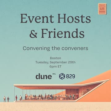 Cover Image for Event Hosts & Friends | 004