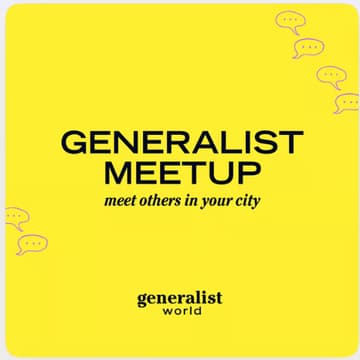 Cover Image for 📍London – International Generalist Day meetup