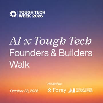 Cover Image for AI x Tough Tech Founders & Builders Walk