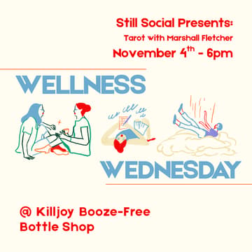 Cover Image for Free Wellness Wednesday @Killjoy: Tarot with Marshall Fletcher