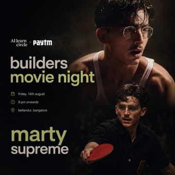 Cover Image for Builders Movie Night: Marty Supreme (2025)