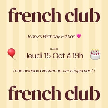 Cover Image for french club #6 ⭐️