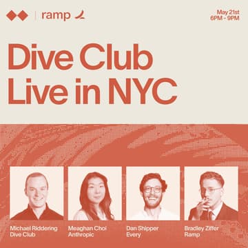 Cover Image for Dive Club LIVE hosted by Double Diamond & Ramp
