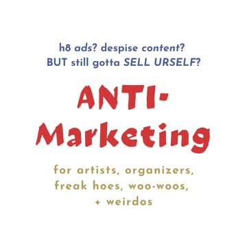 Cover Image for anti-marketing