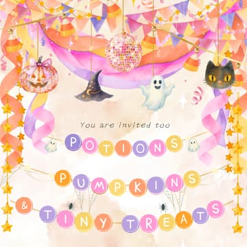 Cover Image for Potions, Pumpkins, & Tiny Treats