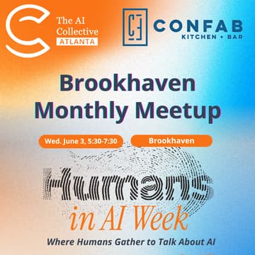 Cover Image for Brookhaven Monthly Meetup (w/ The AI Collective)