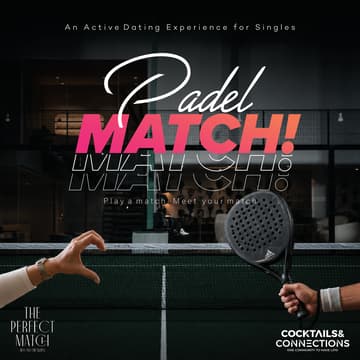 Cover Image for 🎾 Singles Padel Social: Play a match! Meet your match 🩷