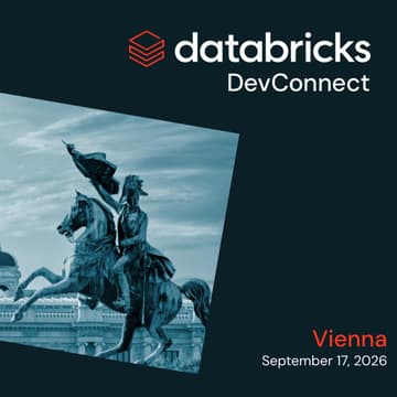 Cover Image for Databricks DevConnect | Vienna