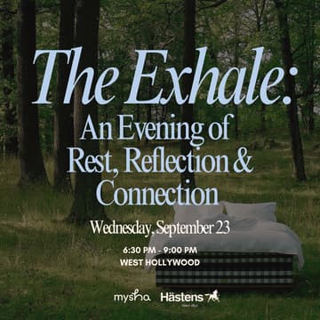 Cover Image for LA: The Exhale —An Evening of Rest, Reflection & Connection