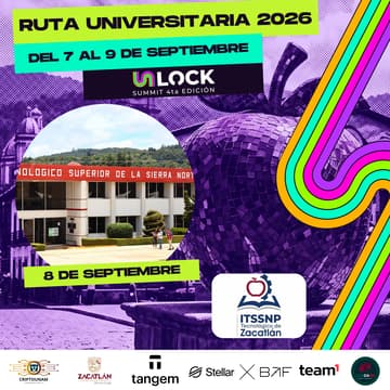 Cover Image for Ruta Universitaria - ITSSNP