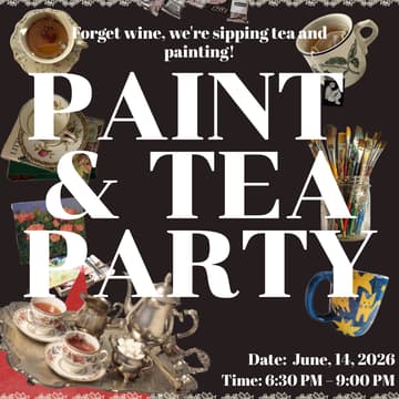 Cover Image for paint & tea party