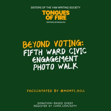 Cover Image for Beyond Voting: Fifth Ward Civic Engagement Photo Walk