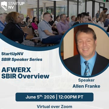 Cover Image for SBIR Speaker Series: AFWERX SBIR Overview