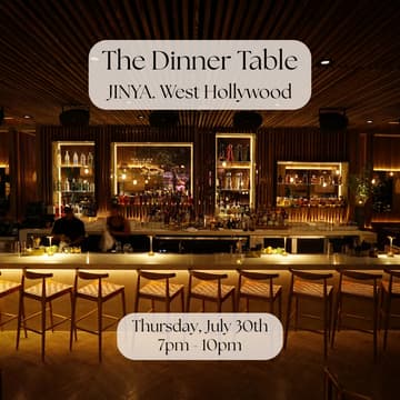 Cover Image for The Dinner Table at JINYA. (West Hollywood)