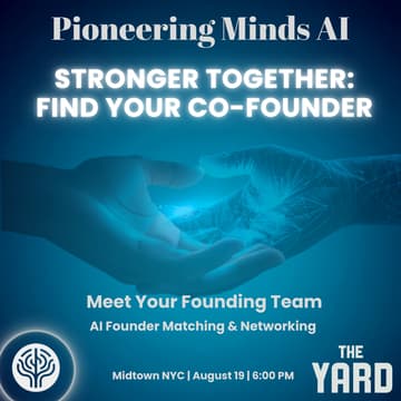 Cover Image for PMAI: Stronger Together - Find Your Co-Founder