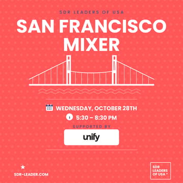 Cover Image for San Francisco: SDR Leaders of USA Mixer