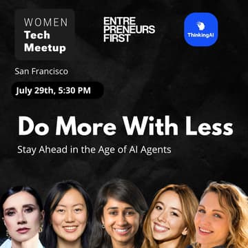 Cover Image for Women Tech Meetup: Do More With Less