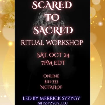 Cover Image for SCARED TO SACRED