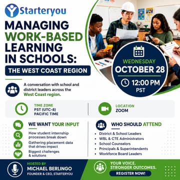 Cover Image for Managing Work-Based Learning in West Coast Schools: District Thought Leadership Group