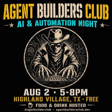 Cover Image for AI & Automation Night — Meetup in Highland Village