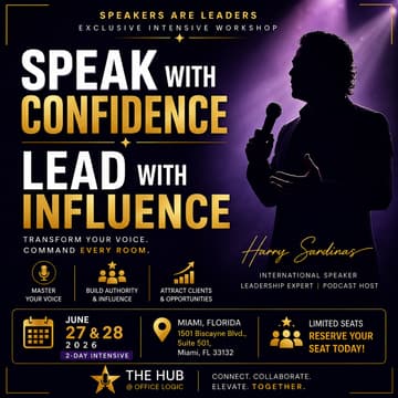Cover Image for Speakers Are Leaders / Speak with Confidence & Lead with Influence!