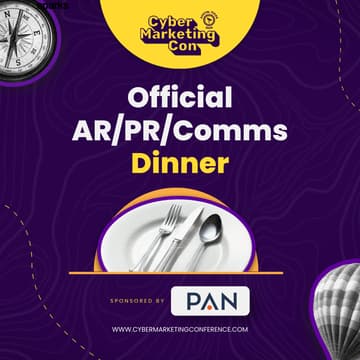 Cover Image for RSVP REQUIRED: Official AR/PR/Comms Dinner Sponsored by PAN