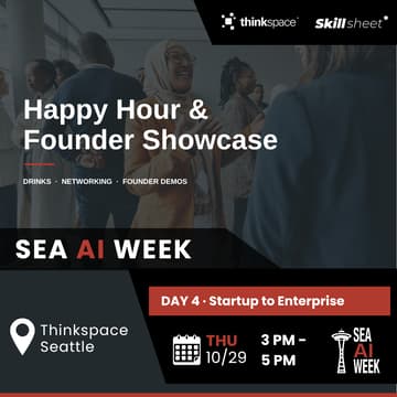 Cover Image for [SEA AI WEEK] Startup to Enterprise Day Happy Hour & Startup Showcase